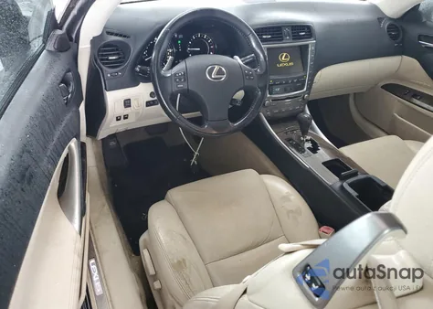 2010 Lexus Is 350 from USA, damaged, VIN JTHFE2C21A2502380